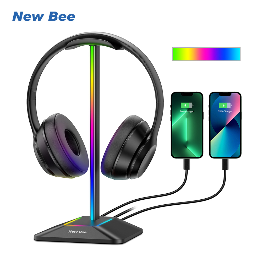 Gaming Equipment Accessories - Bee Z8 RGB headphone pemegang berdiri