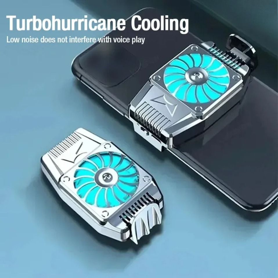 Gaming Accessories For Mobile - Klip Belakang Portabel Pendingin Mini Berpendingin