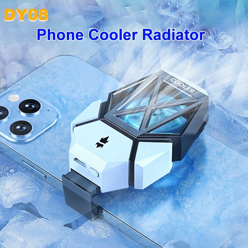 Gaming Accessories For Mobile - DY08 Radiator kipas pendingin ponsel untuk