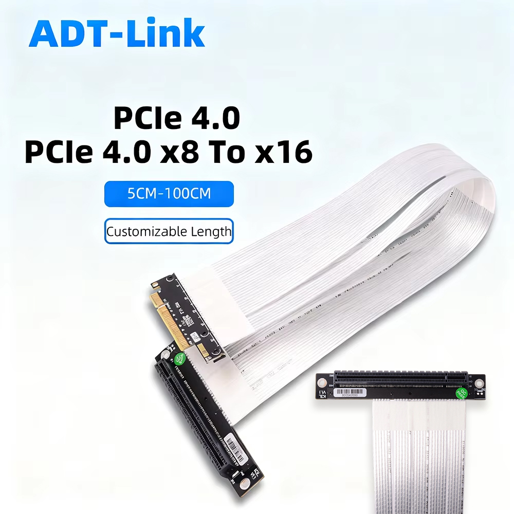 Vertical Gpu Bracket - Kabel Ekstensi Riser ADT-Link PCIE 4.0