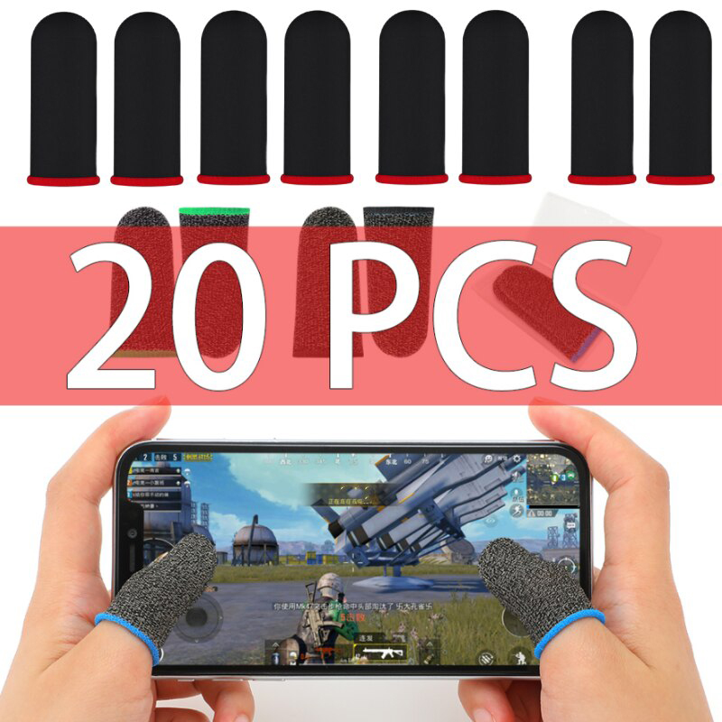 Gaming Accessories For Mobile - 20/40 Buah Sarung Jari untuk PUBG