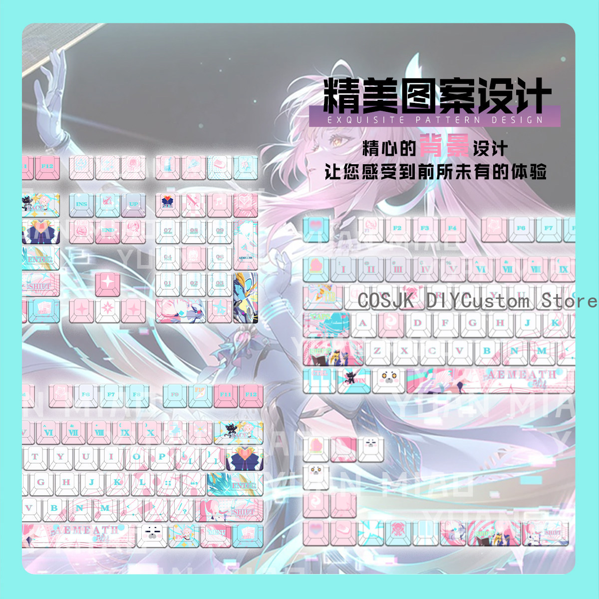 122 Tombol Anime Wuthering Wav - Gaming Accessories ulasan dan harga