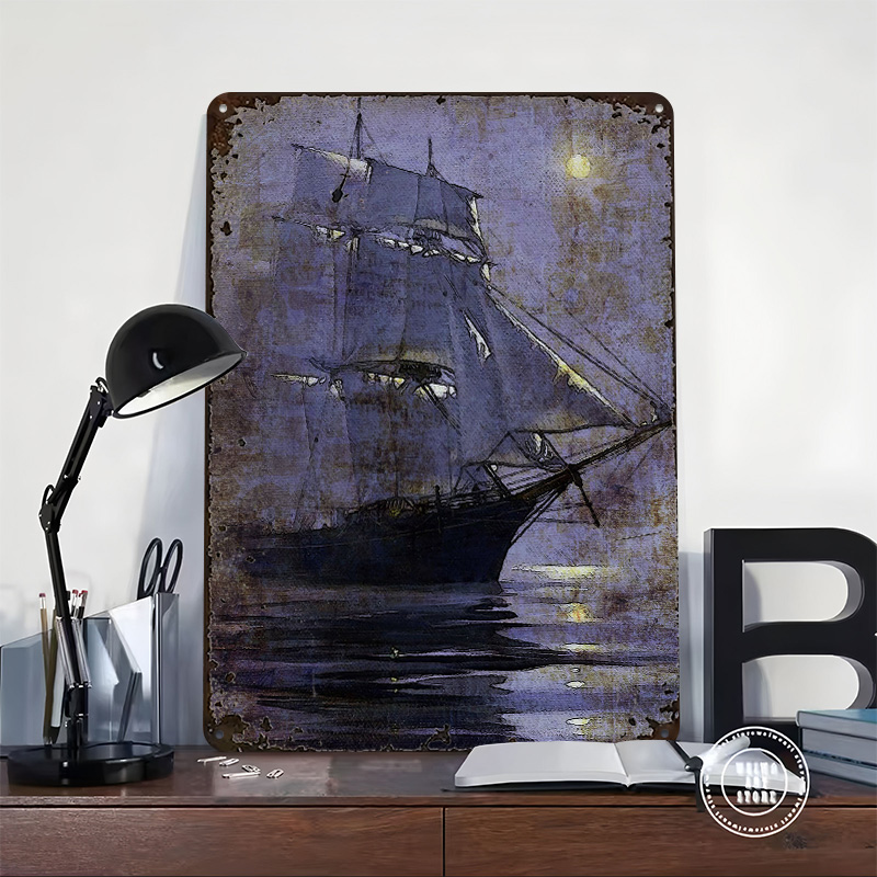 Poster Cetak Kapal Tua Kustom  - Gaming Accessories Europe ulasan dan harga