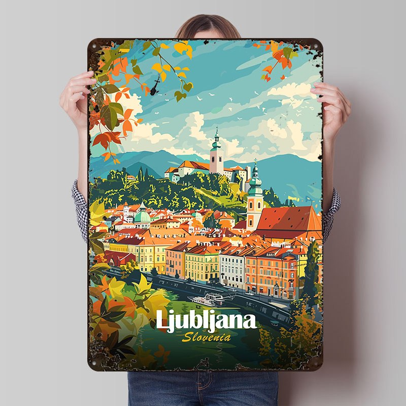 Poster Ljubljana untuk Dekoras - Gaming Accessories Europe ulasan dan harga