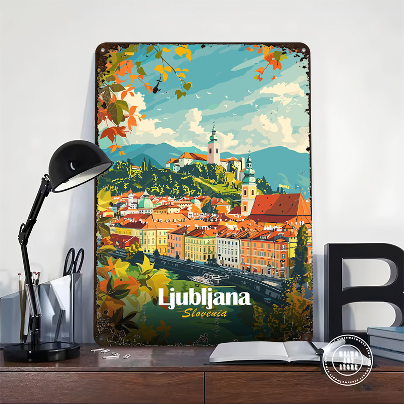 Poster Ljubljana untuk Dekoras - Gaming Accessories Europe ulasan dan harga
