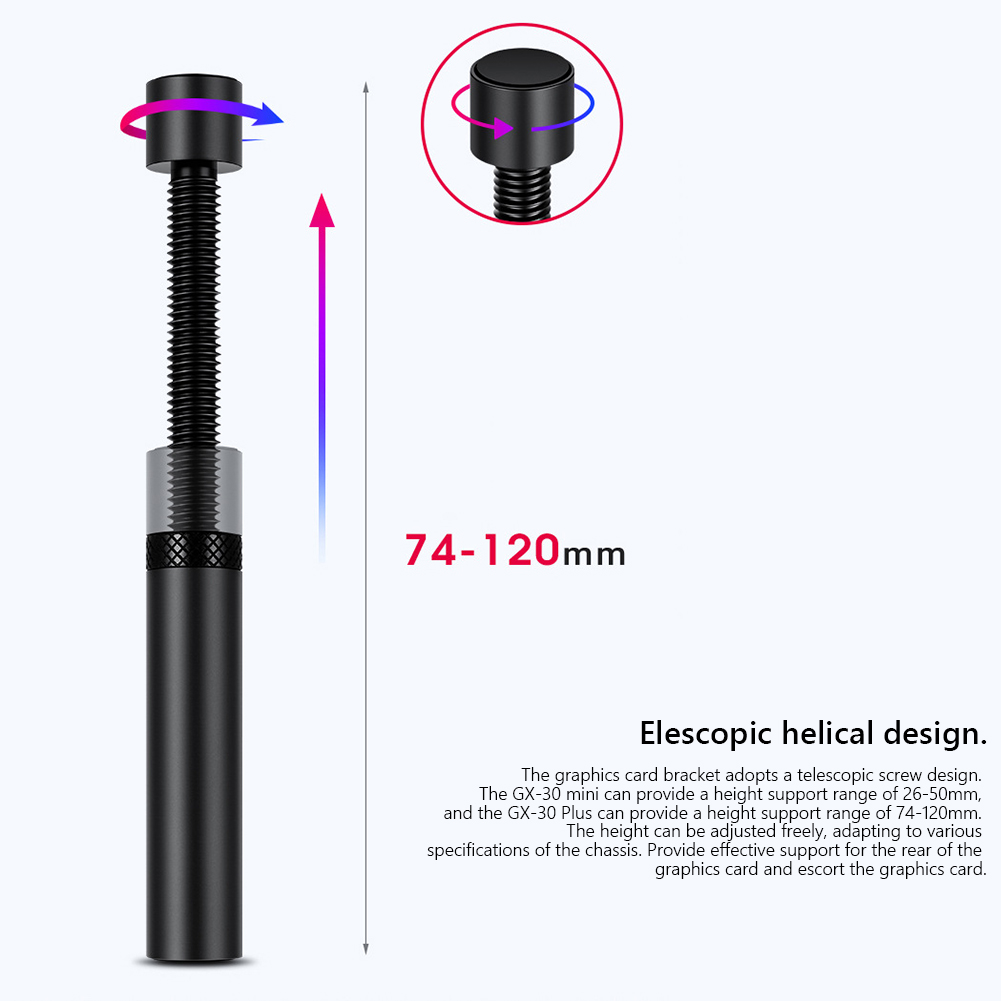 Penjepit GPU Kartu Grafis Mend - Vertical Gpu Bracket ulasan dan harga