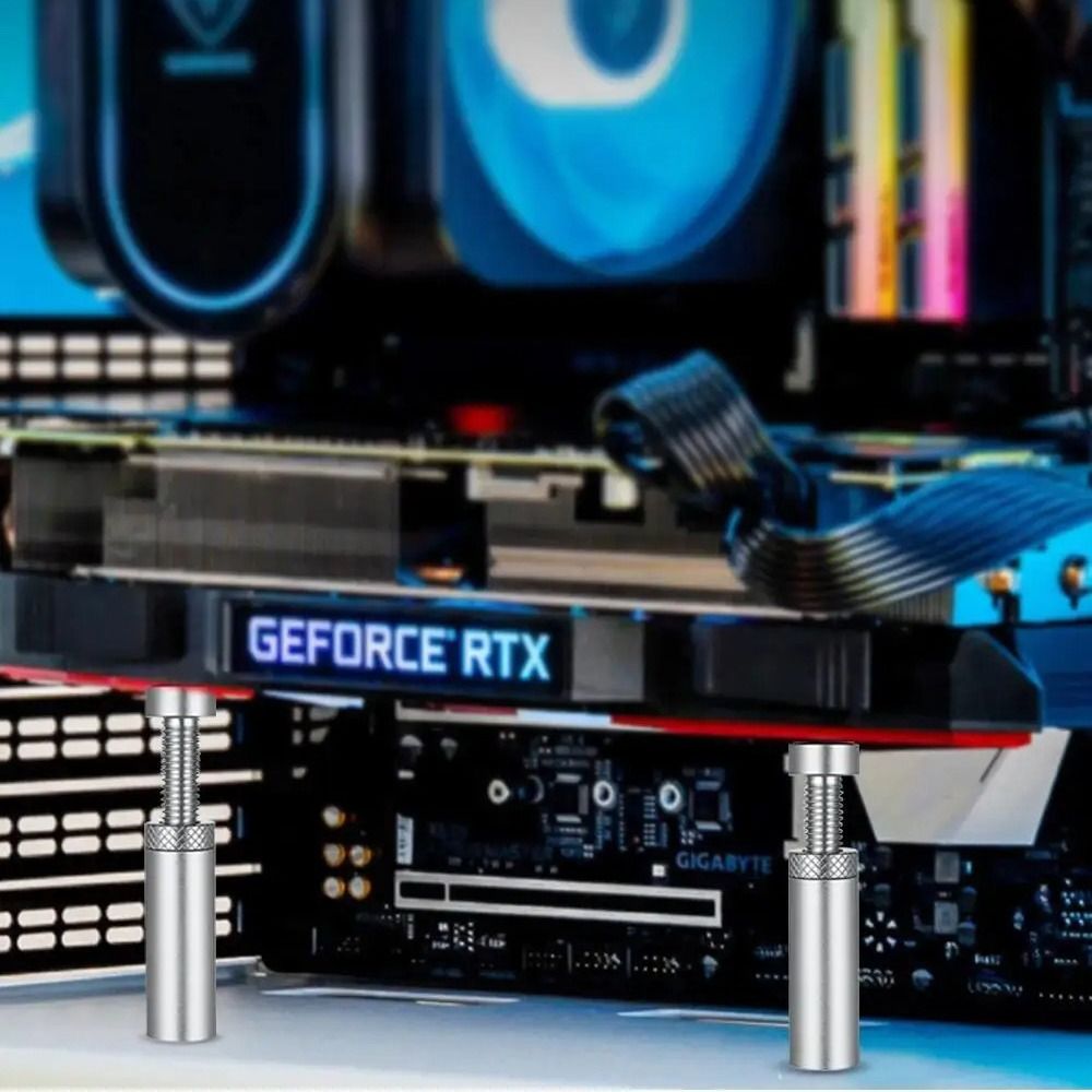 Penyangga Kartu Grafis Alumini - Vertical Gpu Bracket ulasan dan harga