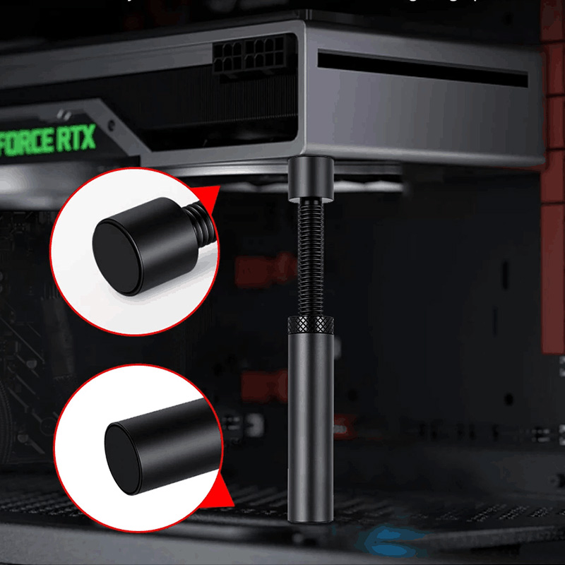 Braket Kartu Grafis Aluminium  - Vertical Gpu Bracket ulasan dan harga