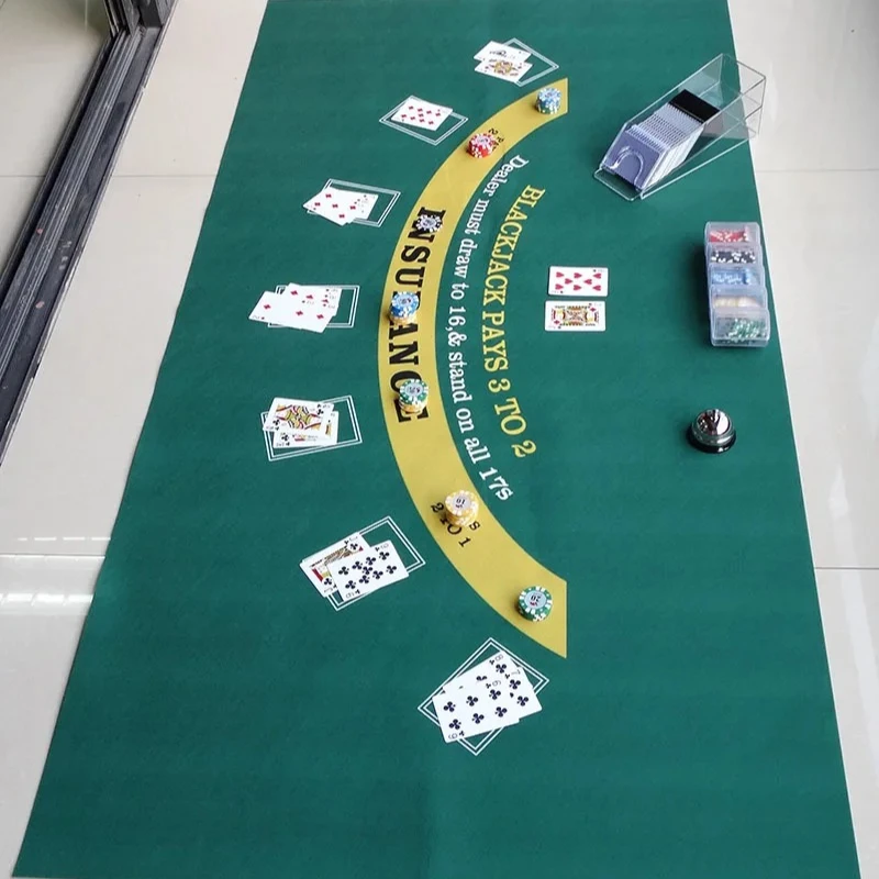 Taplak Meja Chip Poker 180X90C - Gaming Accessories ulasan dan harga