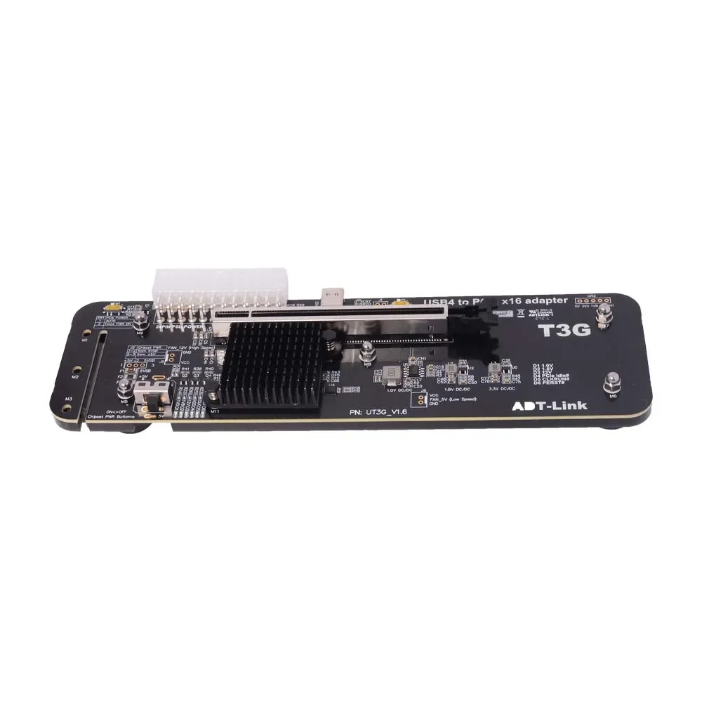 UT3G V1.6 USB4 ke PCIe 4.0 X16 - Vertical Gpu Bracket ulasan dan harga