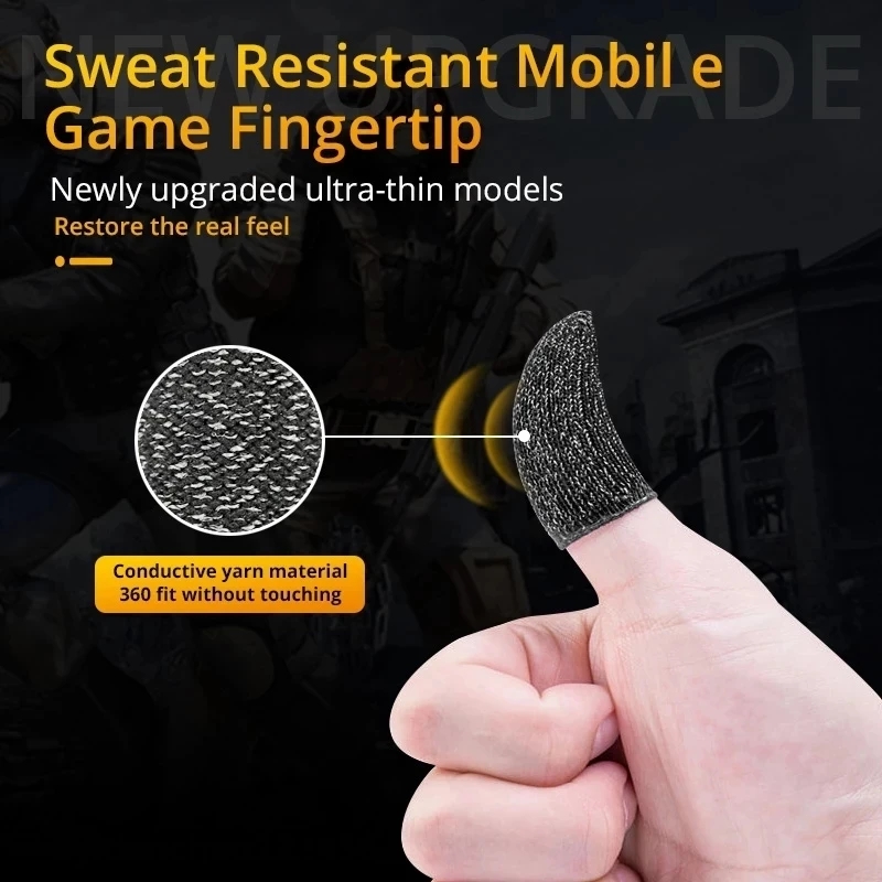 Sarung jari bermain game anti- - Gaming Accessories For Mobile ulasan dan harga