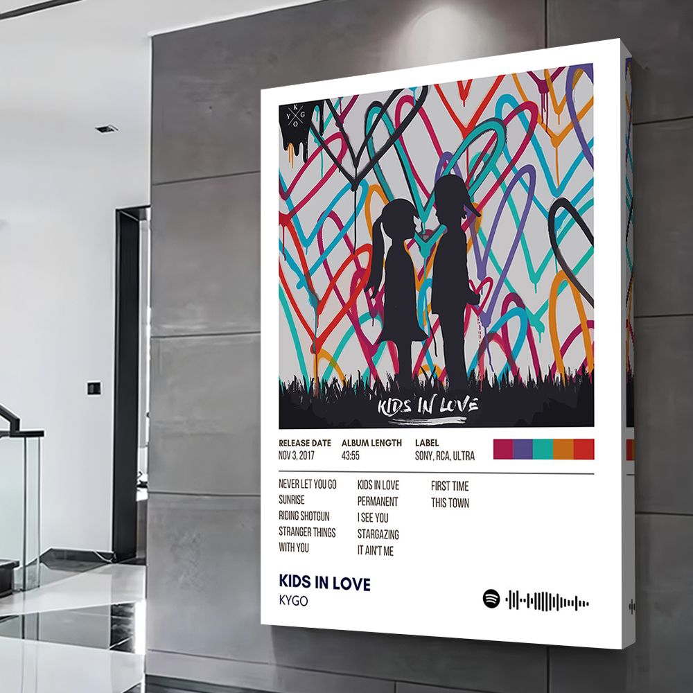 Kygo Kids in Love Poster Cetak - Gaming Accessories ulasan dan harga