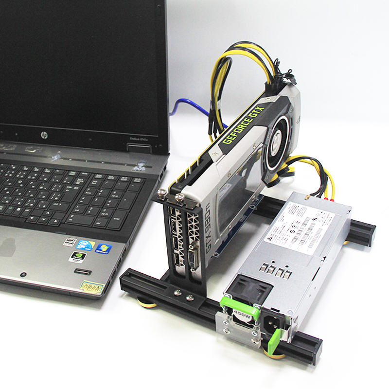 Dock kartu grafis GPU eksterna - Vertical Gpu Bracket ulasan dan harga