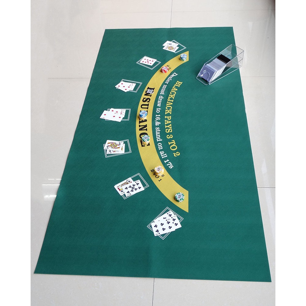 Taplak Meja Poker 180X90Cm Kai - Gaming Accessories ulasan dan harga