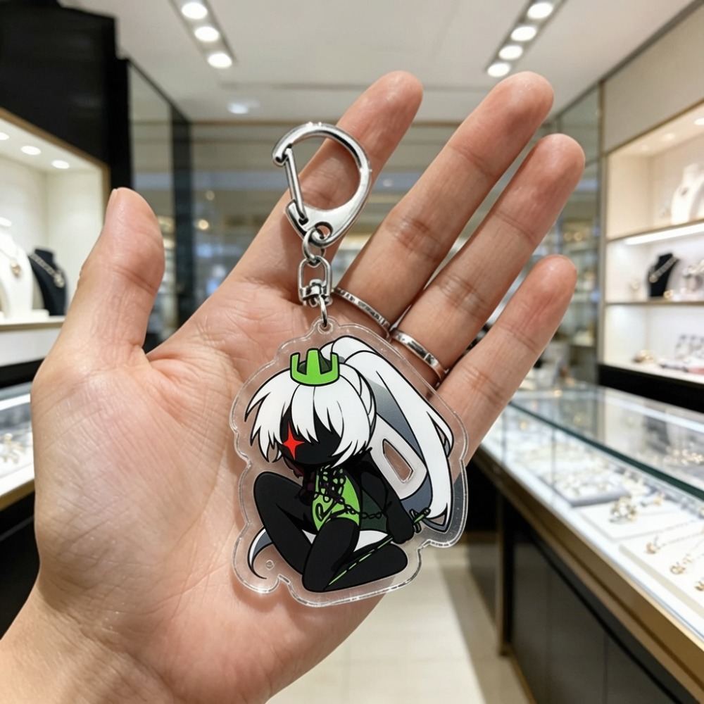 Gantungan Kunci Kartun Chibi L - Gaming Accessories ulasan dan harga