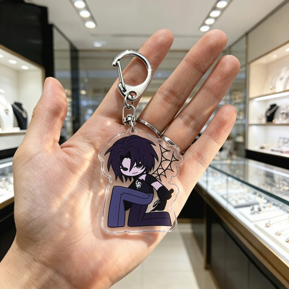 Gantungan Kunci Kartun Chibi L - Gaming Accessories ulasan dan harga