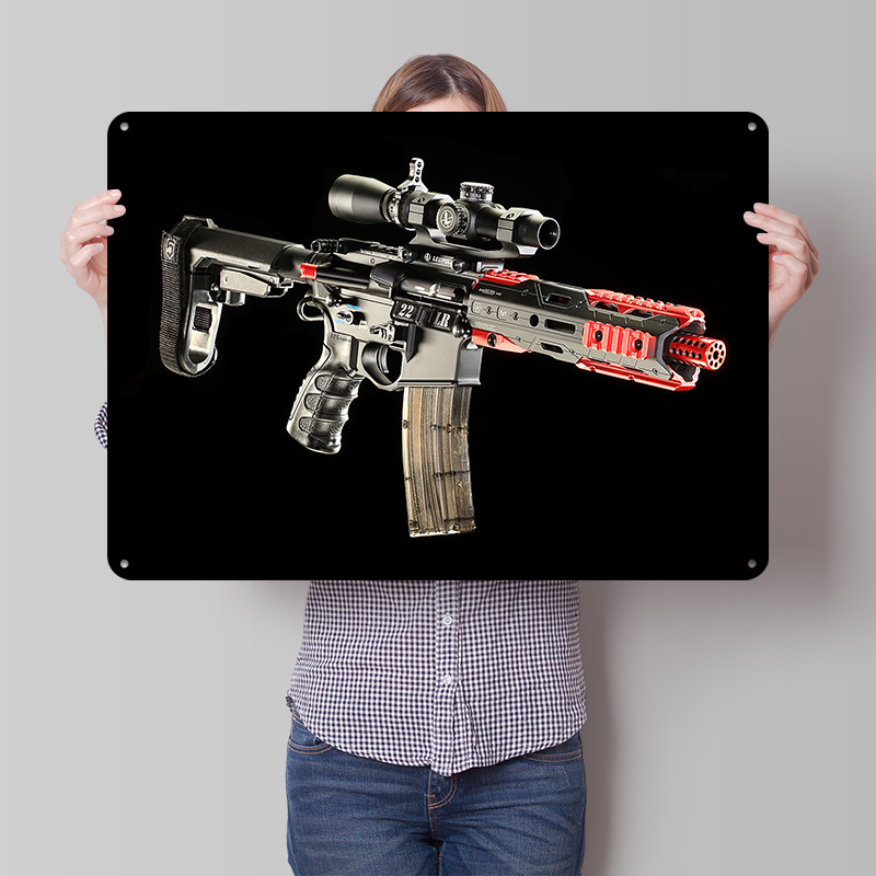 Poster Logam 3D Bertekstur Per - Gaming Accessories Europe ulasan dan harga